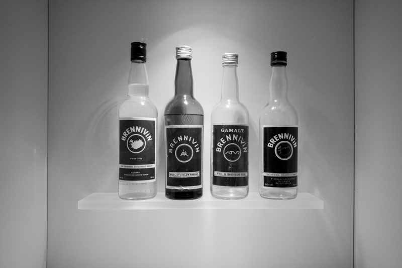 Bottles of Brennivin