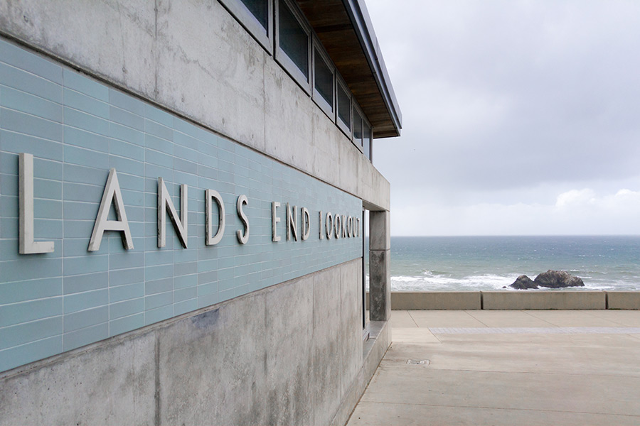 lands end visitor center exterior