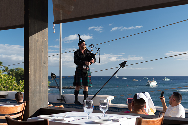 bag piper in hawaii