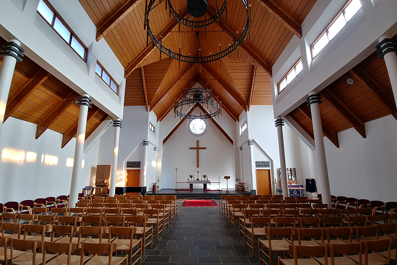 reykholtskirkja interior
